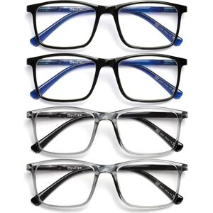 Opulize RRRR4-1177 Large Rectangular Eyeglasses - Eyeglasses Opulize RRRR4-1177 Large Rectangular Eyeglasses - Eyeglasses