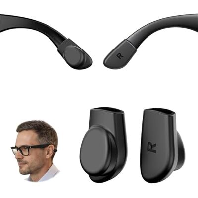 Trispityor Eyeglass Ear Grip Silicone Anti Slip for Meta AI Smart Glasses Grippers Silicone Anti Slip Glasses Grips Compatible with Ray Ban Meta(Gen 1 & 2) Wayfarer/Skyler/Headliner Glasses Arm Grips Trispityor Eyeglass Ear Grip Silicone Anti Slip for Meta AI Smart Glasses Grippers Silicone Anti Slip Glasses Grips Compatible with Ray Ban Meta(Gen 1 & 2) Wayfarer/Skyler/Headliner Glasses Arm Grips