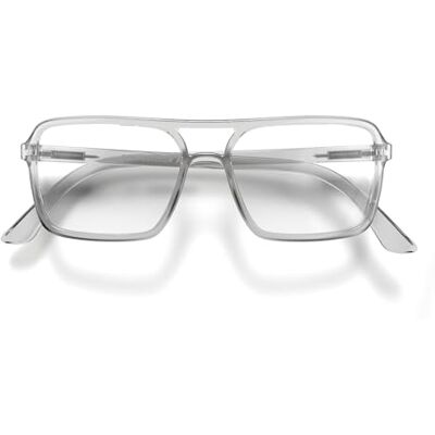 LONDON MOLE ® Spy blue light blocking glasses Cool square shaped aviator blue blockers Anti eyestrain for screens Men’s Women’s Unisex Spring hinges LONDON MOLE ® Spy blue light blocking glasses Cool square shaped aviator blue blockers Anti eyestrain for screens Men’s Women’s Unisex Spring hinges