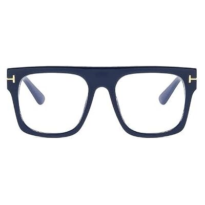NOVESIXTDAT Stylish Oversized Aviator Reading Glasses, Large Square Blue Light Blocking Computer Readers Unbreakable Eyeglasses (Color : A4, Size : +150) NOVESIXTDAT Stylish Oversized Aviator Reading Glasses, Large Square Blue Light Blocking Computer Readers Unbreakable Eyeglasses (Color : A4, Size : +150)