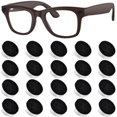 Ruiunchu 20 Pcs Led Light Cover for Meta Smart Glasses,Self Adhesive Light Blocker Stickers,Compatible with Meta Ray-Ban Wayfarer Skyler Oakley HSTN Headliner Ruiunchu 20 Pcs Led Light Cover for Meta Smart Glasses,Self Adhesive Light Blocker Stickers,Compatible with Meta Ray-Ban Wayfarer Skyler Oakley HSTN Headliner