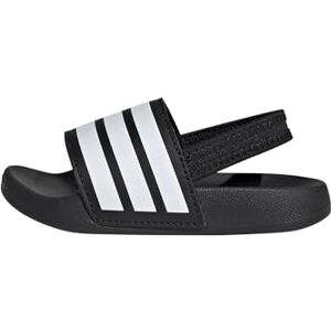adidas Unisex Baby ADILETTE ESTRAP SLIDES INFANTS, Core Black/Cloud White/Core Black, 3 UK Child adidas Unisex Baby ADILETTE ESTRAP SLIDES INFANTS, Core Black/Cloud White/Core Black, 3 UK Child