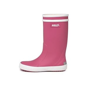 Aigle Unisex Kid's Lolly Pop 2 Rain Boot, Red/White, 3.5 UK Aigle Unisex Kid's Lolly Pop 2 Rain Boot, Red/White, 3.5 UK