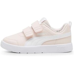 Puma COURTFLEX V3 V PS Sneaker, Island Pink White, 1 UK Puma COURTFLEX V3 V PS Sneaker, Island Pink White, 1 UK