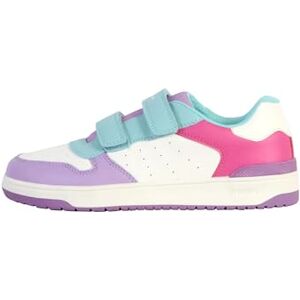 Geox J WASHIBA Girl B Sneaker, Multicoloured, 4.5 UK Geox J WASHIBA Girl B Sneaker, Multicoloured, 4.5 UK