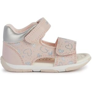 Geox Baby B Sandal Tapuz Girl, Lt Rose Silver, 6 UK Child Geox Baby B Sandal Tapuz Girl, Lt Rose Silver, 6 UK Child