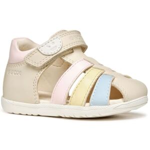 Geox Baby Girls B Sandal MACCHIA Gir, Lt Ivory/Lt Yellow, 3 UK Child Geox Baby Girls B Sandal MACCHIA Gir, Lt Ivory/Lt Yellow, 3 UK Child