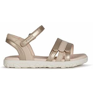 Geox Girls J Haiti Sandals, Platinum, 11.5 UK Child Geox Girls J Haiti Sandals, Platinum, 11.5 UK Child