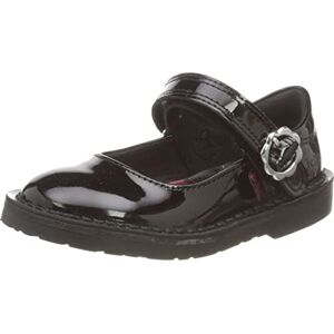 Kickers Girl's Adlar Mj Bloom Mary Jane Flat Shoes Timeless Mary Jane Look Everyday Comfort Fit, Cushioned for All-Day Wear, Black, 2 UK Child Kickers Girl's Adlar Mj Bloom Mary Jane Flat Shoes Timeless Mary Jane Look Everyday Comfort Fit, Cushioned for All-Day Wear, Black, 2 UK Child