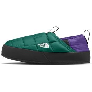 The North Face Kids Thermoball Traction Mule II, Evergreen/Peak Purple, 9 The North Face Kids Thermoball Traction Mule II, Evergreen/Peak Purple, 9