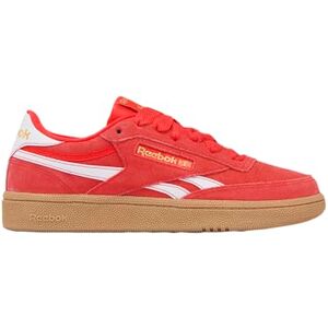 Reebok Unisex Kid's Club C Revenge Sneaker, ENERGYRED/FTWRWHITE/GOLDMET, 27.5 Reebok Unisex Kid's Club C Revenge Sneaker, ENERGYRED/FTWRWHITE/GOLDMET, 27.5