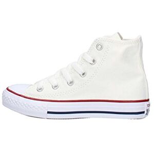 Converse All Star Hi Youth Trainers Optical White 12 Youth UK Converse All Star Hi Youth Trainers Optical White 12 Youth UK