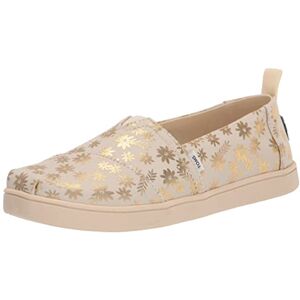 TOMS Youth Girl Classic Alpargata Loafer Flat, Natural, 5 UK TOMS Youth Girl Classic Alpargata Loafer Flat, Natural, 5 UK
