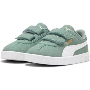 Puma Unisex Baby Club II V INF Sneaker, Green Moon White, 8.5 UK Child Puma Unisex Baby Club II V INF Sneaker, Green Moon White, 8.5 UK Child