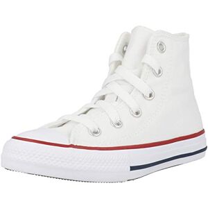 Converse All Star Hi Youth Trainers Optical White 11 Youth UK Converse All Star Hi Youth Trainers Optical White 11 Youth UK