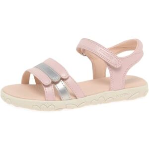 Geox Girl's J Sandal Haiti, Lt Rose Silver, 12.5 UK Geox Girl's J Sandal Haiti, Lt Rose Silver, 12.5 UK