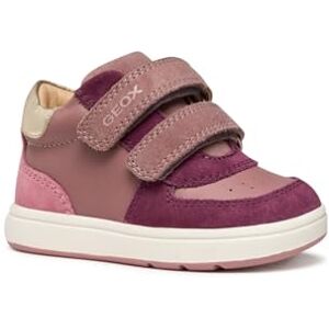Geox Baby B Biglia Girl First Steps Rose, Smoke/Dk Purple, 18 EU Geox Baby B Biglia Girl First Steps Rose, Smoke/Dk Purple, 18 EU