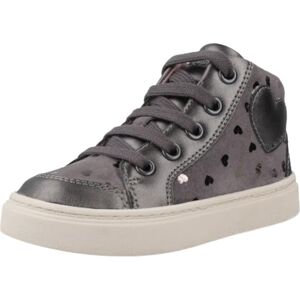 Geox Baby B NASHIK Girl Sneaker, Dark Grey, 6 UK Child Geox Baby B NASHIK Girl Sneaker, Dark Grey, 6 UK Child