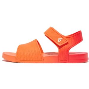 Fitflop iQUSHION Kids Junior Ombre Ergonomic B/S Sandals, Red Coral, 11 UK Child Fitflop iQUSHION Kids Junior Ombre Ergonomic B/S Sandals, Red Coral, 11 UK Child