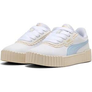 Puma Carina 3.0 MEMOIRES PS Sneaker, White-Haute Tropic, 13.5 UK Child Puma Carina 3.0 MEMOIRES PS Sneaker, White-Haute Tropic, 13.5 UK Child