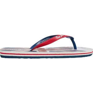 Pepe Jeans Beach Flag Flip-Flop, Red (Red), 13.5 UK Pepe Jeans Beach Flag Flip-Flop, Red (Red), 13.5 UK