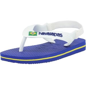 Havaianas Unisex Baby Brasil Logo Ii Flip-Flop, Marine Blue, 7 UK Child Havaianas Unisex Baby Brasil Logo Ii Flip-Flop, Marine Blue, 7 UK Child