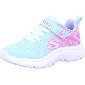 Skechers Girl's 302478l Aqpk Sneaker, Aqua Mesh Pink Trim, 2.5 UK Skechers Girl's 302478l Aqpk Sneaker, Aqua Mesh Pink Trim, 2.5 UK