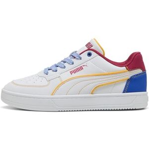 Puma CAVEN 2.0 STARBLITZ JR Sneaker, White-Vivid Blue-Port, 3 UK Puma CAVEN 2.0 STARBLITZ JR Sneaker, White-Vivid Blue-Port, 3 UK