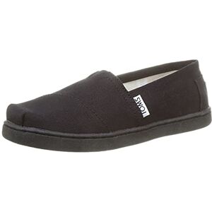 TOMS YOUTH ALPARGATA Black Canvas UK11.0 TOMS YOUTH ALPARGATA Black Canvas UK11.0