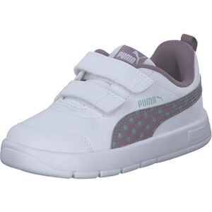 Puma Baby Girls COURTFLEX V3 Dotty V INF Sneaker, White-Plum JAM-Light Moss, 9 UK Child Puma Baby Girls COURTFLEX V3 Dotty V INF Sneaker, White-Plum JAM-Light Moss, 9 UK Child