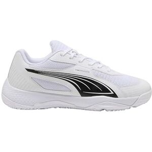Puma SOLARFLASH III JR Indoor Court Shoe, White Black, 2.5 UK Puma SOLARFLASH III JR Indoor Court Shoe, White Black, 2.5 UK