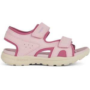 Geox Girl's J Vaniett Sandal, Pink Fuchsia, 32 EU Geox Girl's J Vaniett Sandal, Pink Fuchsia, 32 EU