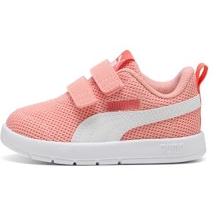 Puma Unisex Baby COURTFLEX V3 MESH INF Sneaker, Pink Fruit White-Peach Frost, 6 UK Child Puma Unisex Baby COURTFLEX V3 MESH INF Sneaker, Pink Fruit White-Peach Frost, 6 UK Child