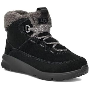 UGG Unisex Kids Terretrail Cozy Lace Fashion Boot, Black, 12 UK UGG Unisex Kids Terretrail Cozy Lace Fashion Boot, Black, 12 UK
