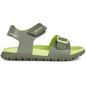 Geox Boy's J Sandal Footbetto Bo, Military Lime, 13 UK Geox Boy's J Sandal Footbetto Bo, Military Lime, 13 UK