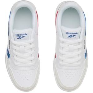 Reebok Unisex Kid's Court Advance Sneaker, White/RETRORED/TWILIGHTBLUE, 27.5 Reebok Unisex Kid's Court Advance Sneaker, White/RETRORED/TWILIGHTBLUE, 27.5