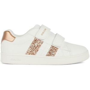 Geox J Eclyper Girl A Sneaker, White Rose Gold, 2.5 UK Geox J Eclyper Girl A Sneaker, White Rose Gold, 2.5 UK
