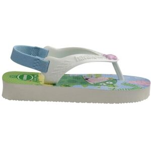 Havaianas Unisex Baby Peppa Pig Sandal, White, 3 UK Child Havaianas Unisex Baby Peppa Pig Sandal, White, 3 UK Child