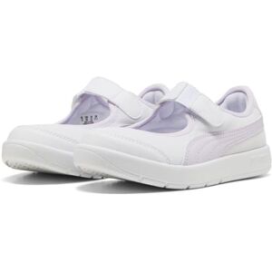 Puma COURTFLEX V3 LINA V PS Sneaker, White-Lilac Frost, 2 UK Child Puma COURTFLEX V3 LINA V PS Sneaker, White-Lilac Frost, 2 UK Child