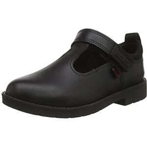 Kickers Girl's Lachly T-Bar Leather School Shoes Elegant T-Bar Style Everyday Comfort Fit, Cushioned for All-Day Wear, Black, 12.5 UK Child Kickers Girl's Lachly T-Bar Leather School Shoes Elegant T-Bar Style Everyday Comfort Fit, Cushioned for All-Day Wear, Black, 12.5 UK Child