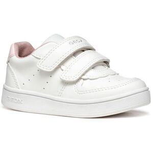 Geox B ECLYPER GIRL A, Baby Mädchen Sneaker, White/Lt Pink, Geox B ECLYPER GIRL A, Baby Mädchen Sneaker, White/Lt Pink,