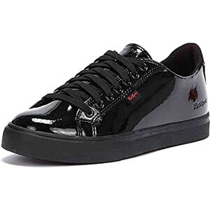 Kickers Teen Girl's Tovni Lacer Patent Leather Black School Shoes, 4 UK Kickers Teen Girl's Tovni Lacer Patent Leather Black School Shoes, 4 UK