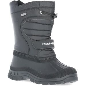 Trespass Dodo Boys & Girls Water Resistant Snowboots Winter Kids Black Boots Trespass Dodo Boys & Girls Water Resistant Snowboots Winter Kids Black Boots