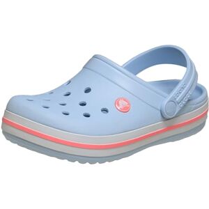 Crocs Unisex Kids, Crocband Clog K, Blue Frost/Guava, 1 UK Crocs Unisex Kids, Crocband Clog K, Blue Frost/Guava, 1 UK