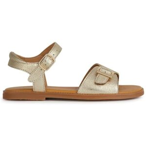 Geox Girls J Karly Girl Sandal, platinum, 25 EU Geox Girls J Karly Girl Sandal, platinum, 25 EU