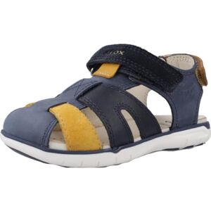 Geox B Sandal Delhi BOY, Dk Navy/Dk Yellow, 10 UK Child Geox B Sandal Delhi BOY, Dk Navy/Dk Yellow, 10 UK Child