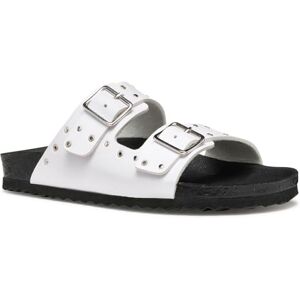 Geox J Adriel Girl J Sandal, White/Silver, 13 UK Geox J Adriel Girl J Sandal, White/Silver, 13 UK