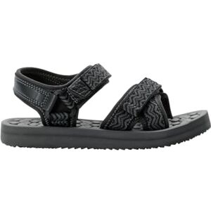 Jack Wolfskin Boy's Unisex Kids Zulu Vc K Sandal, Black, 8.5 UK Child Jack Wolfskin Boy's Unisex Kids Zulu Vc K Sandal, Black, 8.5 UK Child