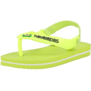 Havaianas Unisex Baby Brasil Logo Ii Flip-Flop, Galactic Green, 5 UK Child Havaianas Unisex Baby Brasil Logo Ii Flip-Flop, Galactic Green, 5 UK Child