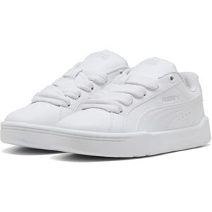 Puma Park Lifestyle Easy JR Sneaker, White White-Feather Gray, 5.5 UK Puma Park Lifestyle Easy JR Sneaker, White White-Feather Gray, 5.5 UK